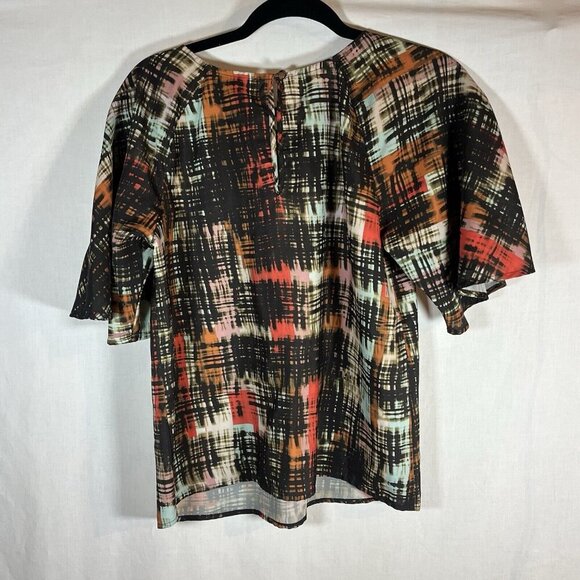 Maeve Geometric‎ Blouse Anthrolpolie - Picture 3 of 4